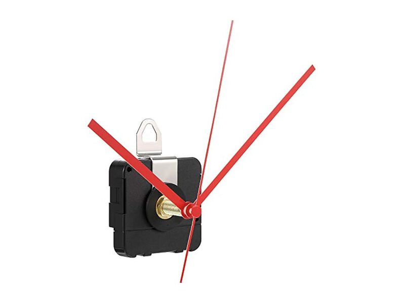 Long Shaft Parts Repair Kit Red Wall Clock Home Decor image number 0