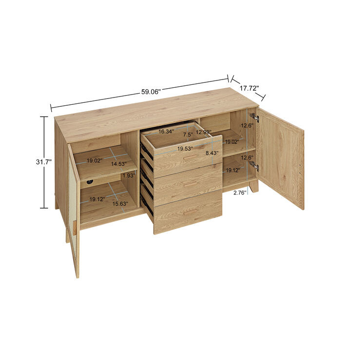 Sheridan Brown Sideboard