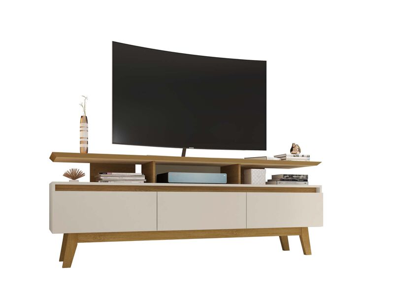 Yonkers Beige Large TV Stand