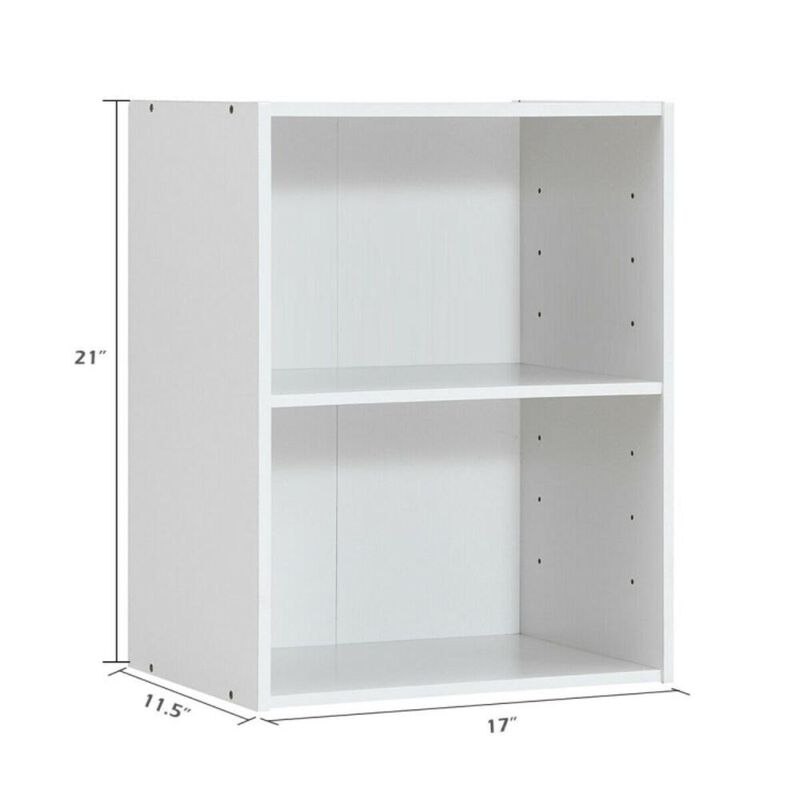 Hivvago 2-Layer Multifunctional Furniture Display Cabinet with Large Capacity Storage Space