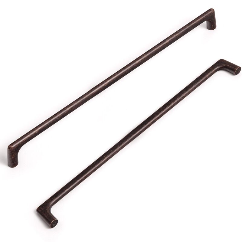 Goo-Ki Antique Oil Rubbed Bronze Cabinet Pulls with 12.6''(320mm),Casual Luxury Solid Zinc Cabinet Handles for Drawer,Cupboard,