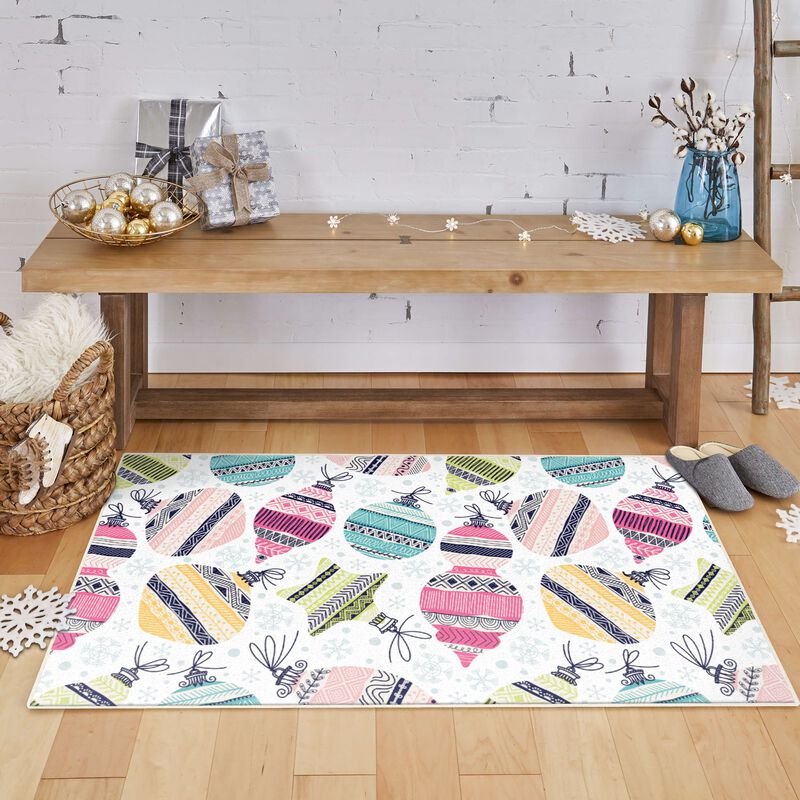 Prismatic Ornament Mix Bath and Kitchen Mat Collection image number 3