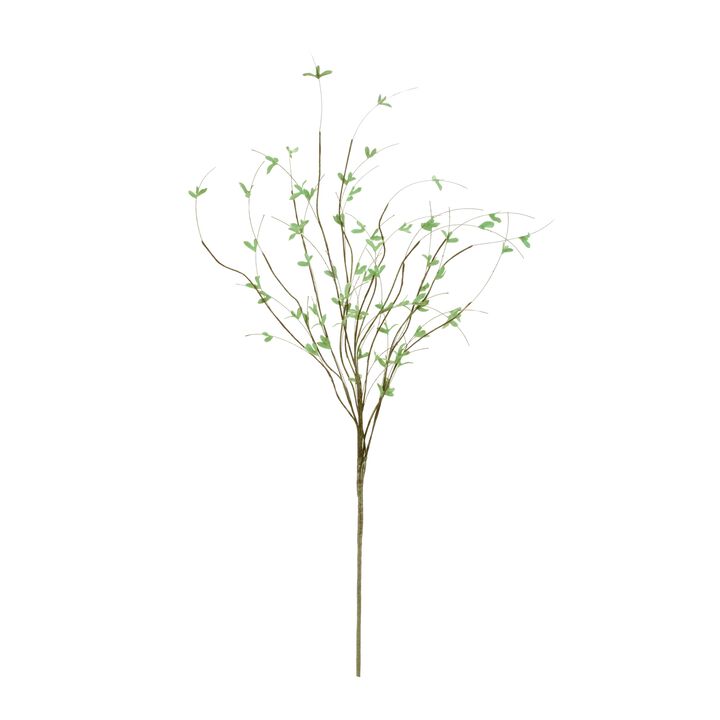Set of 4 Mini Leaf Twig Branches for Vases, Arrangements, or Craft Projects