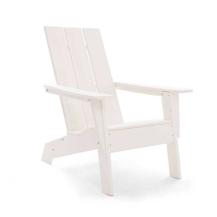 ResinTEAK Adirondack Chair For Fire Pits, Patio, Porch, and Deck, Modern Collection
