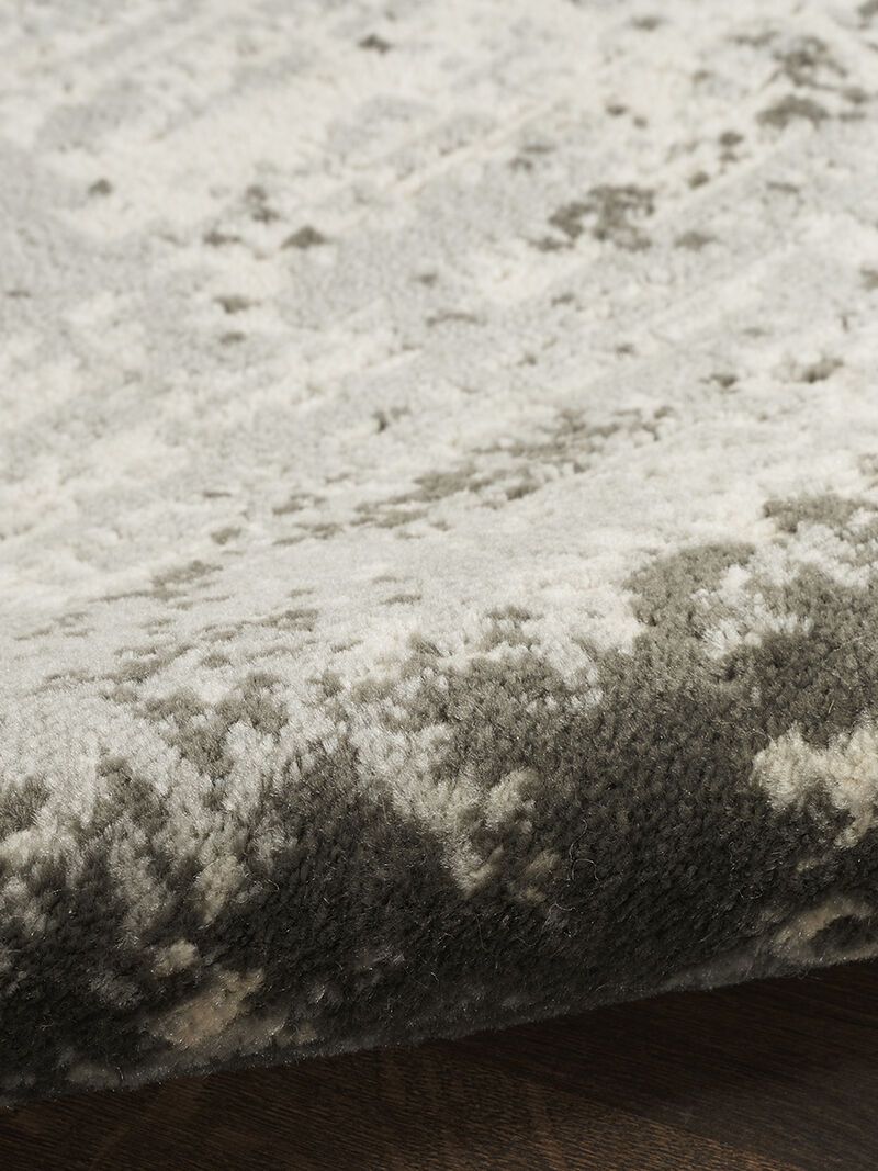 Serenity Home SRH06 Ivory/Gray 3'11" x 5'11" Rug