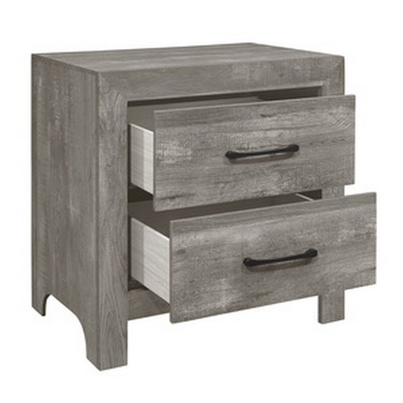 Bedroom Set, 2-Piece Set with Bed and Nightstand image number 4