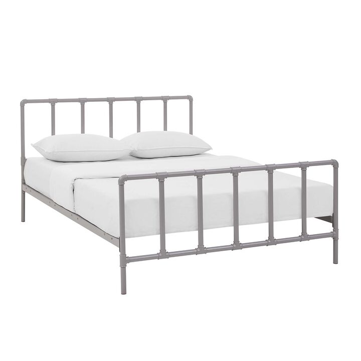 Modway - Dower Queen Stainless Steel Bed