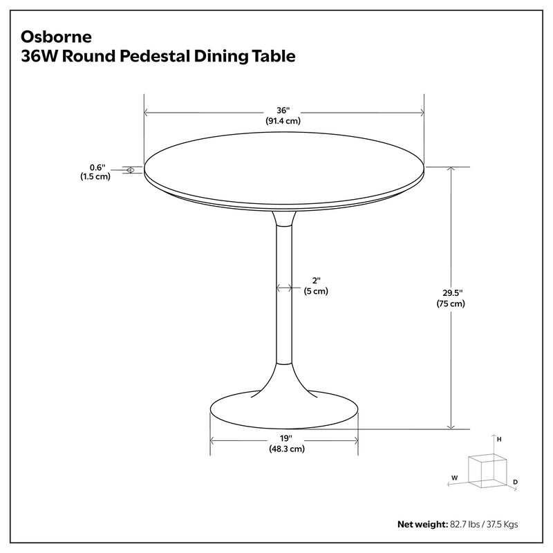 Simpli Home Osborne Dining Table image number 9