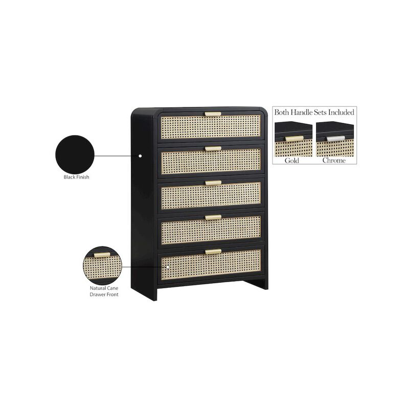 Meridian Furniture Sage Black Chest
