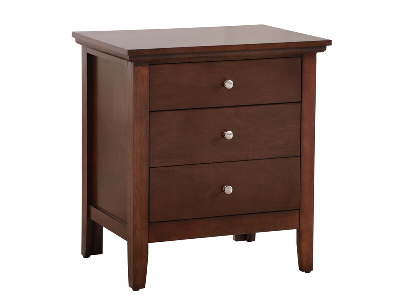 Hammond 3-Drawer Nightstand (26 in. H x 18 in. W x 24 in. D) image number 2