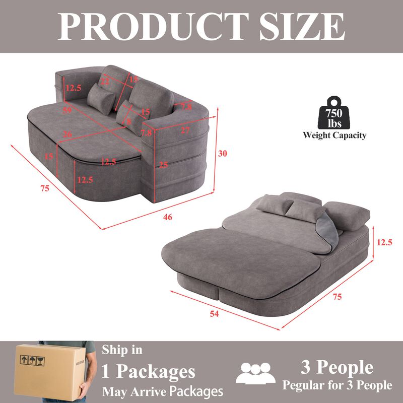 Quetze Sleeper Sofa Bed image number 9