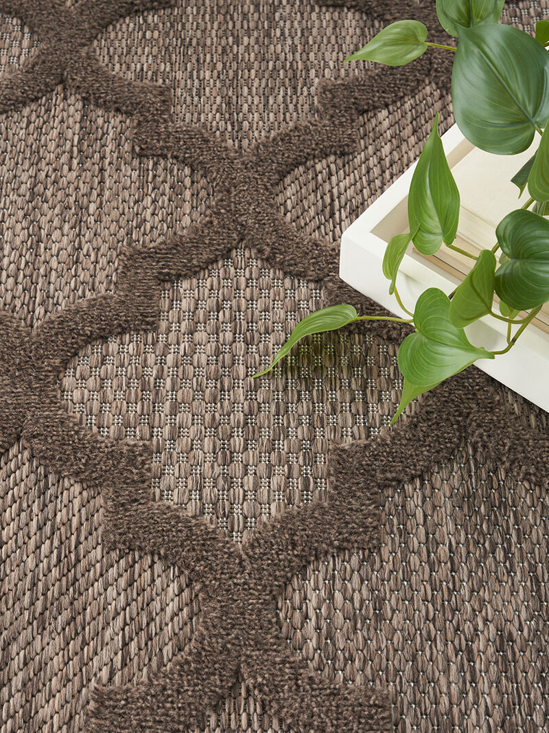 Easy Care NES01 Brown 4' x 6' Rug