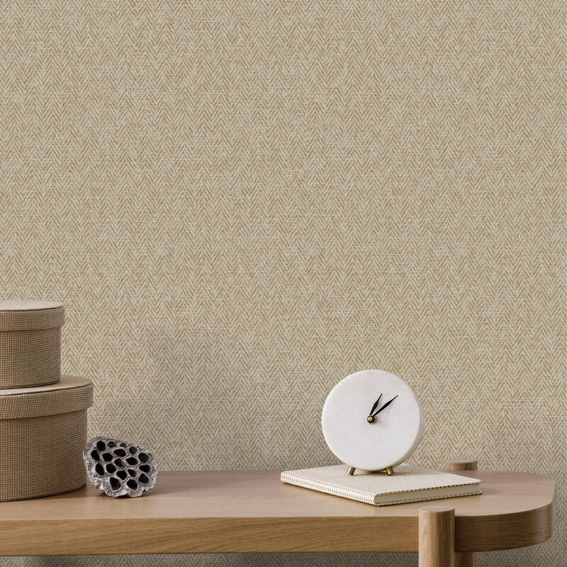 Judd Wheat Chevron Wallpaper image number 1