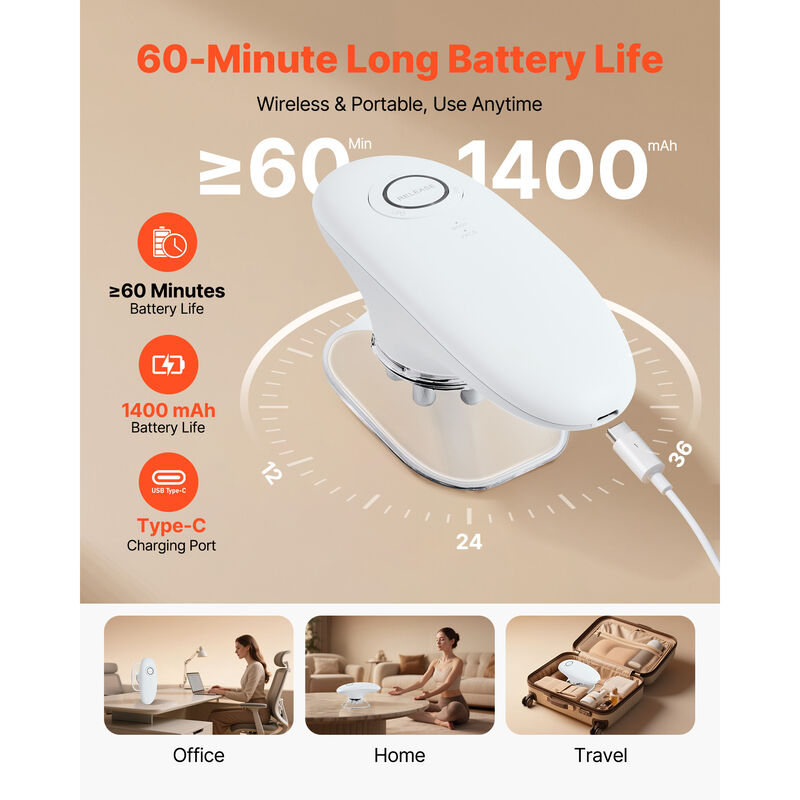 VEVOR Body Sculpting Machine 3-in-1 Electric Cellulite Massager with 3 Modes image number 4