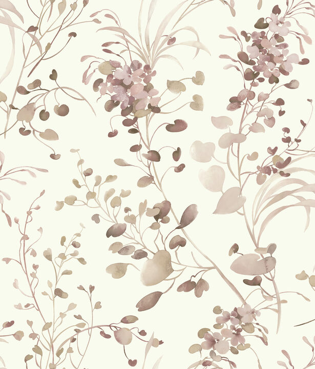 Spring Whispers Soft Blush Wallpaper