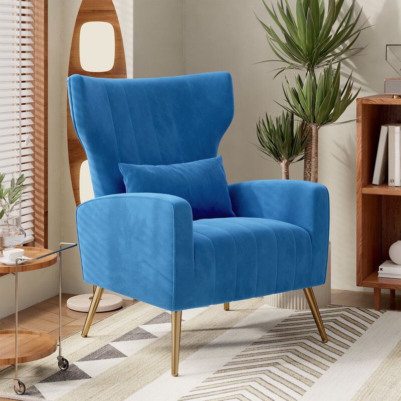 Modern Accent Chair Armchair for Living Room Bedroom Single Sofa Lounge Seating image number 3
