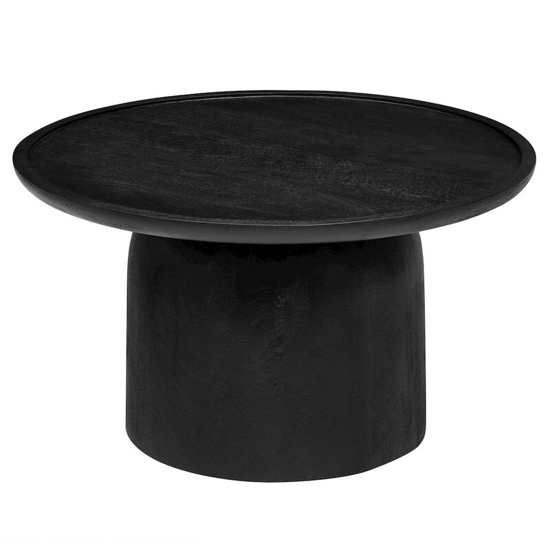 Holloway 30" Round Wood Coffee Table image number 3