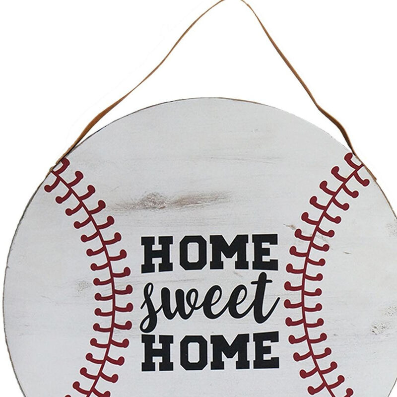 HomeRoots Set of Two Brown And White Home Sweet Home Wood Wall Decor image number 5