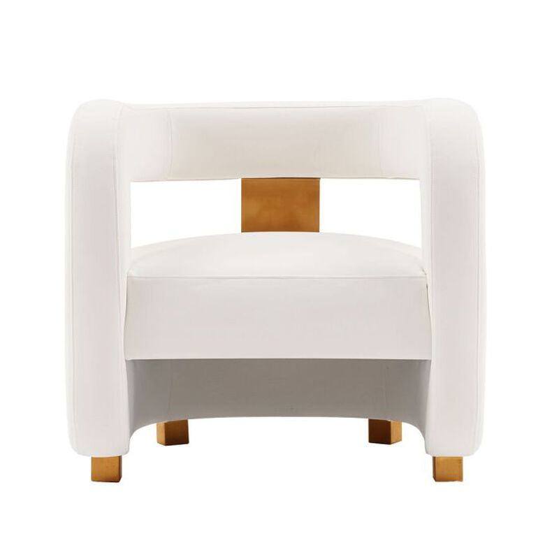 Amirah White Accent Chairs (Set of 2)