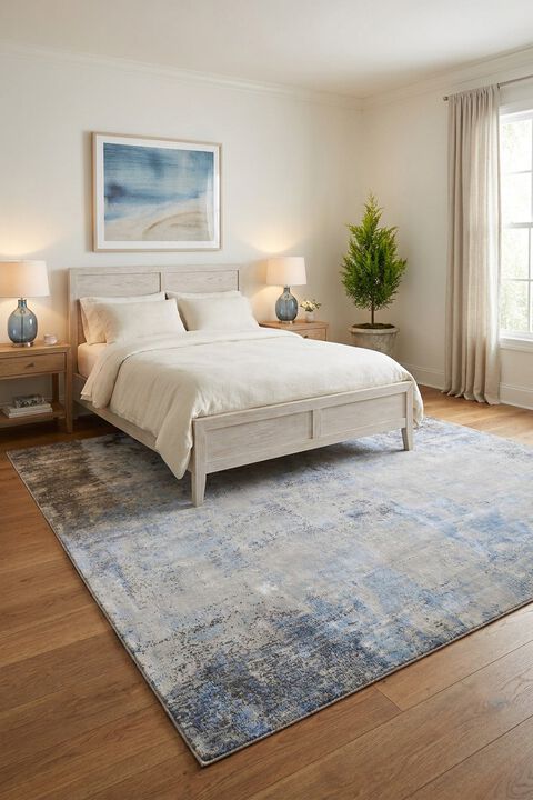 Terry 84984 Beige/Blue 8' x 10' Rug