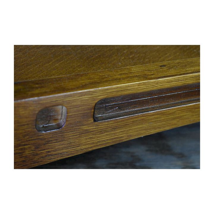 Crafters and Weavers Mission Crofter Style 1 Drawer Coffee Table