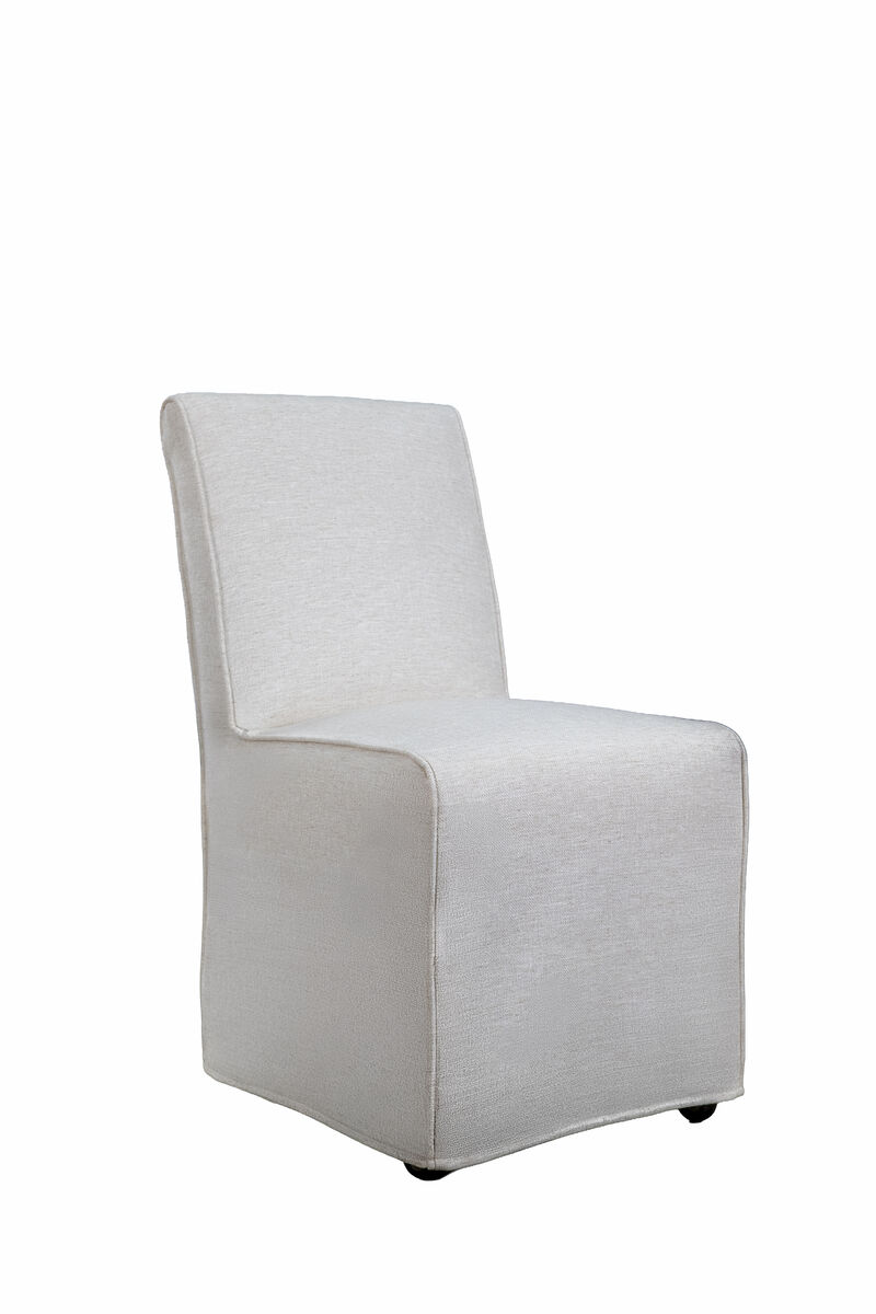 Snow Dining Castered Chair image number 0