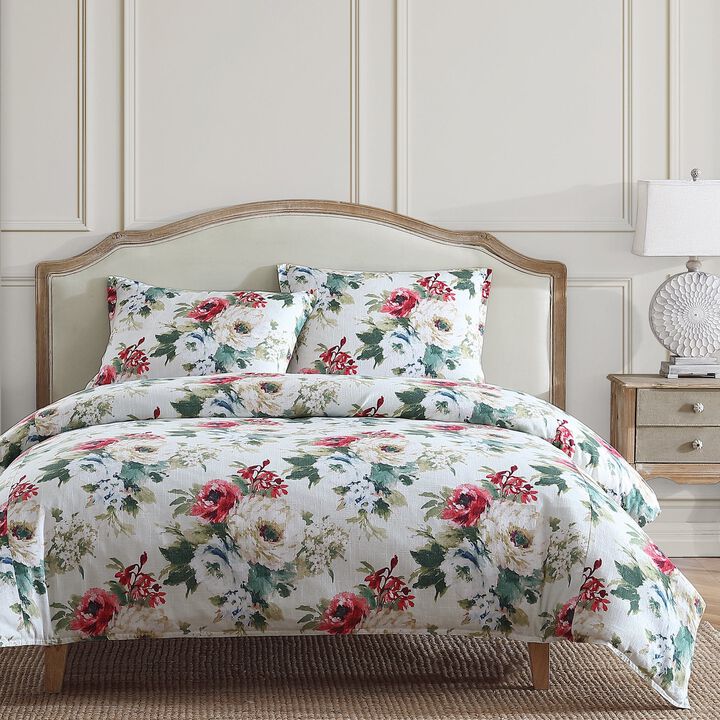 Peony Blossom King Comforter Set