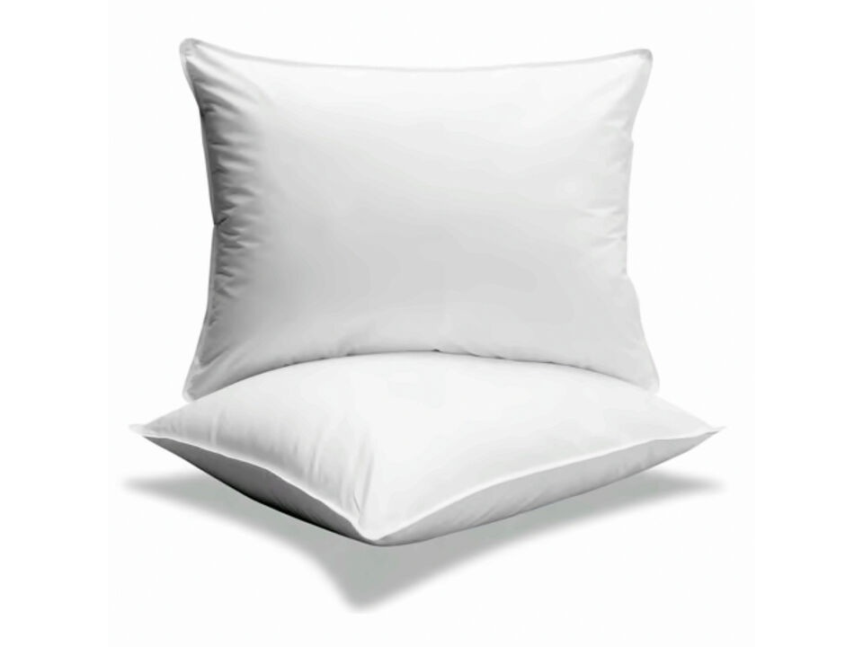 Cotton House - Set of Two Pillows 100% Polyester Fibre, Hypoallergenic, Random Colors