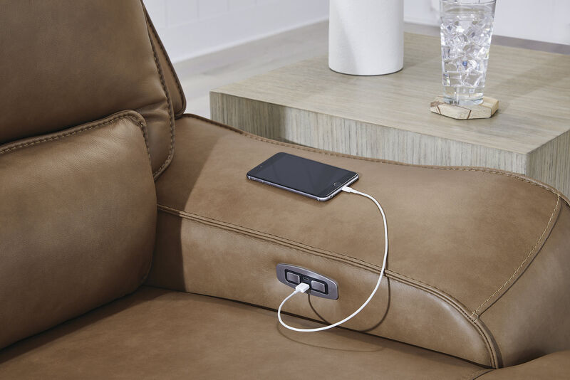 Silverbrooke 5-Piece Power Reclining Sectional image number 2