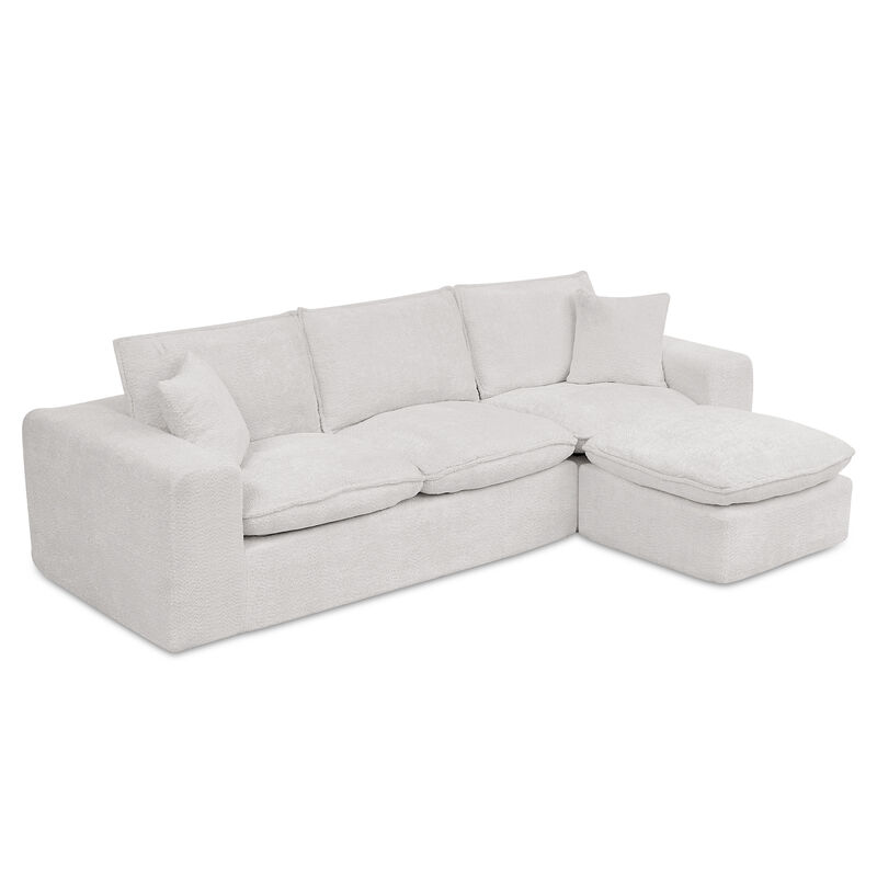 Fubpus Modern Boucle Sofa image number 7