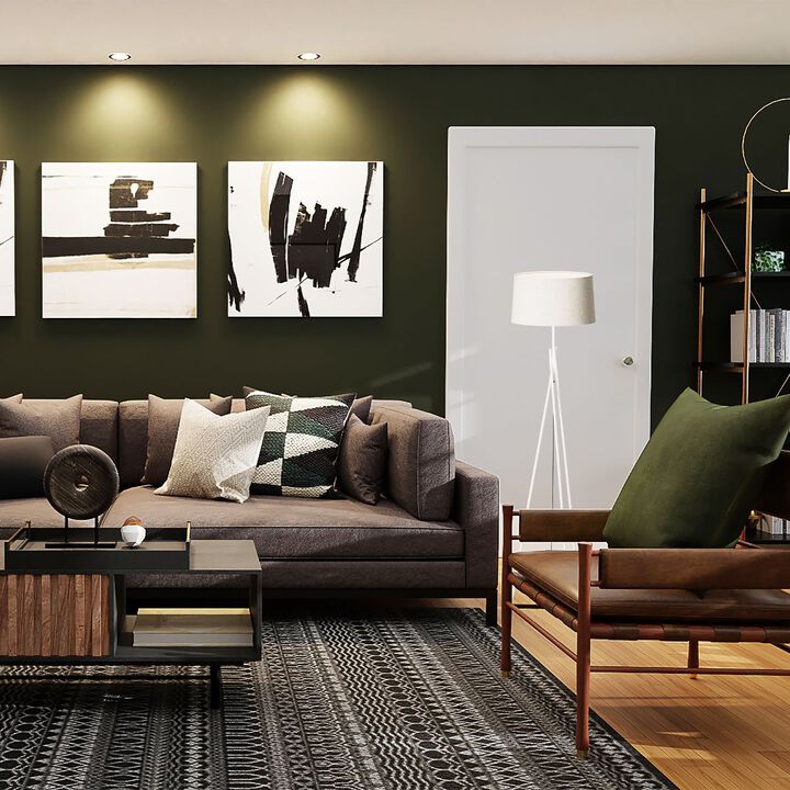 Sleek Crossed Legs 66 in. Floor Lamp with Fabric Shade - E26 Bulb Friendly- Elegant Illumination