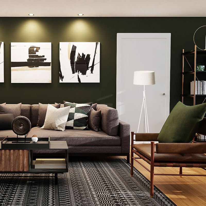 Sleek Crossed Legs 66 in. Floor Lamp with Fabric Shade - E26 Bulb Friendly- Elegant Illumination