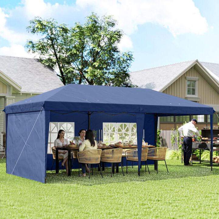 Hivvago 10x20 Instant Canopy Tent with Carry Bag