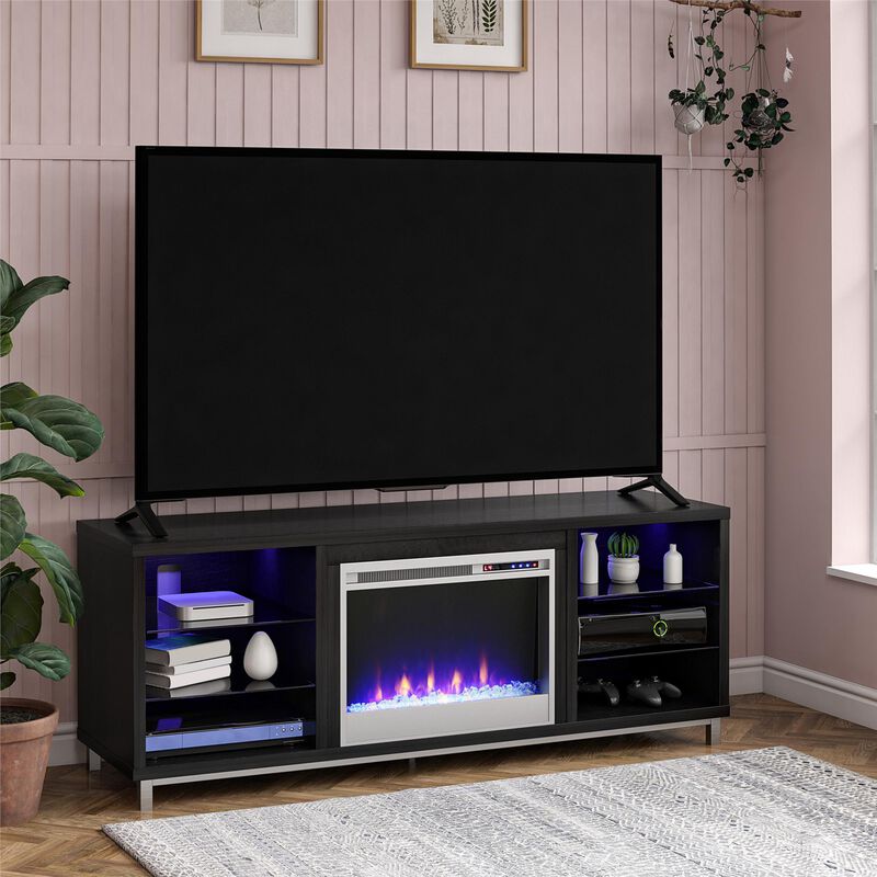 Ameriwood Home Norton Fireplace TV Stand for TVs up to 70"