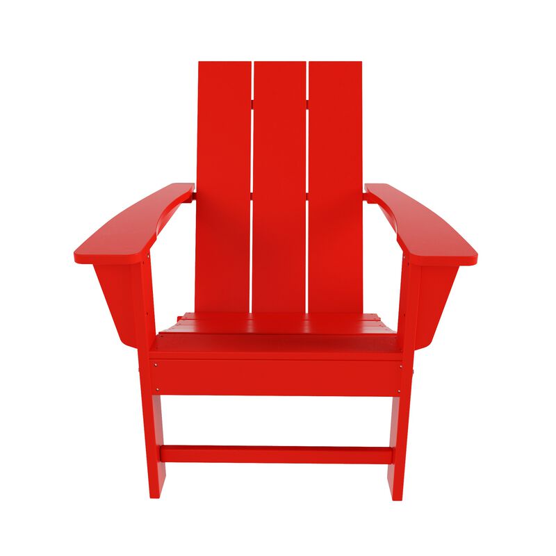 WestinTrends Modern Folding Adirondack Chair image number 1
