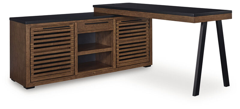 Kallari Credenza with Desk Return image number 0