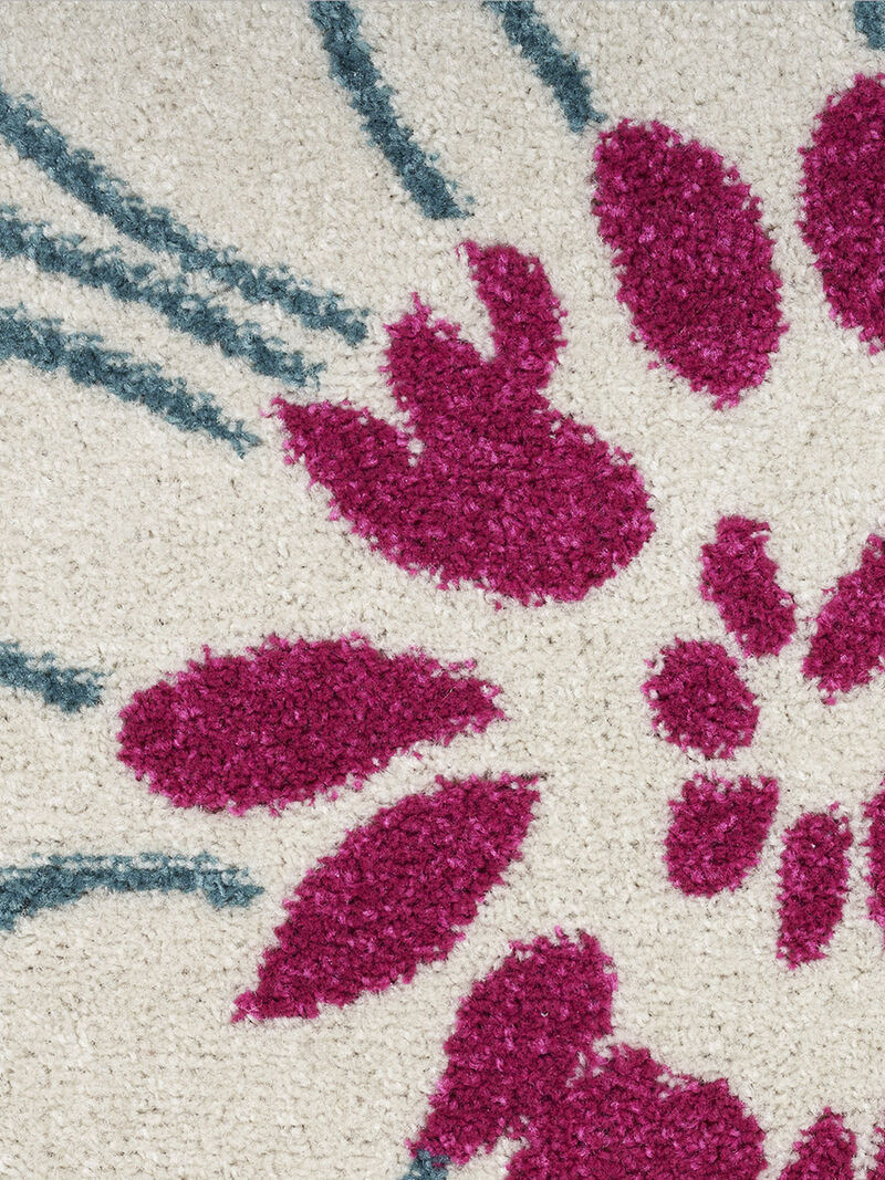 Passion PSN17 Ivory/Multicolor 2'2" x 10' Rug image number 5