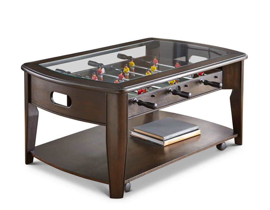 Cocktail Table With Foosball
