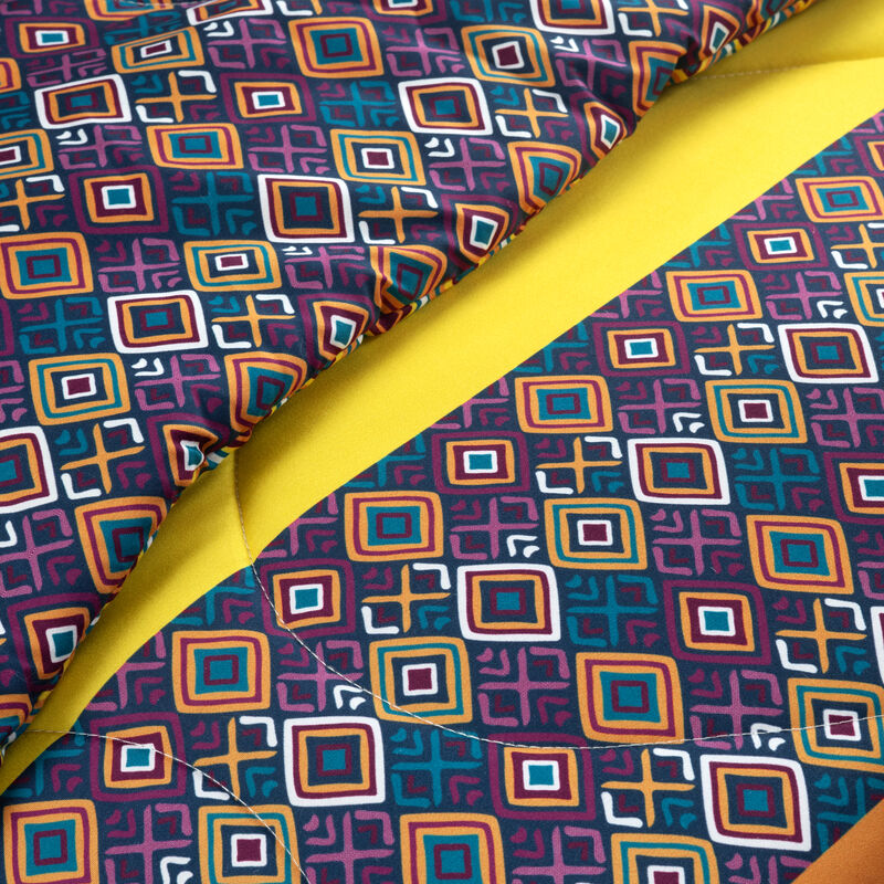 Boho Stripe Reversible Oversized Comforter 7-Pc Set