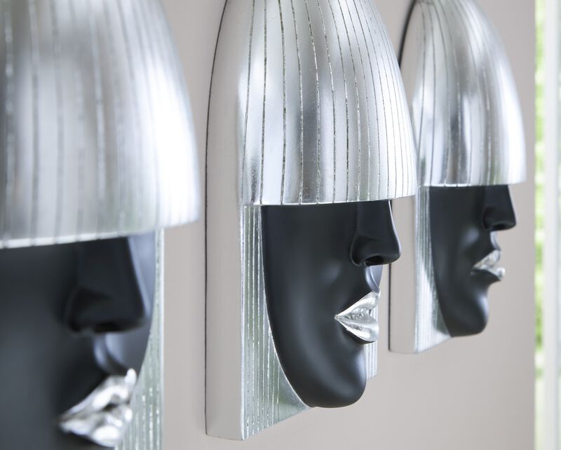 Fashion Faces Wall Art Set of 3