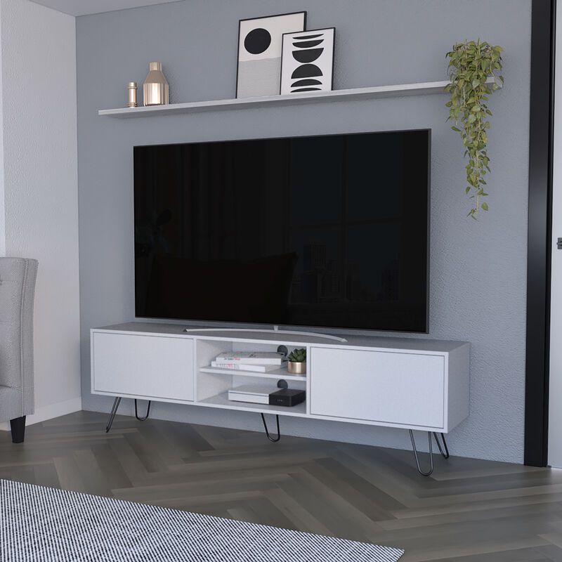 Streamdale TV Stand Franklin, Living Room, White