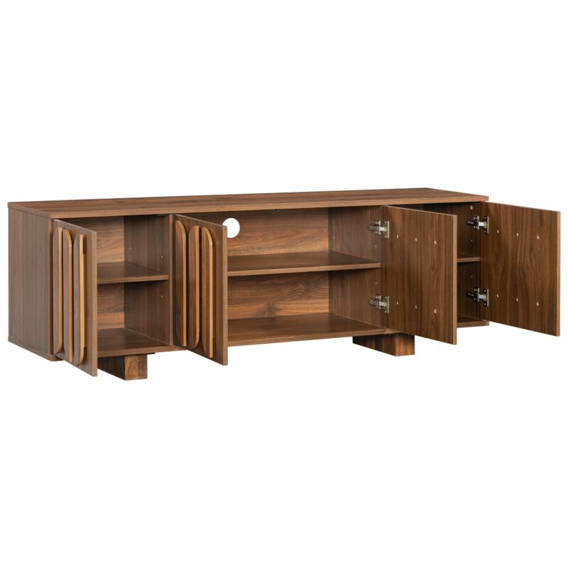 Zabfag Farmhouse TV Stand image number 4