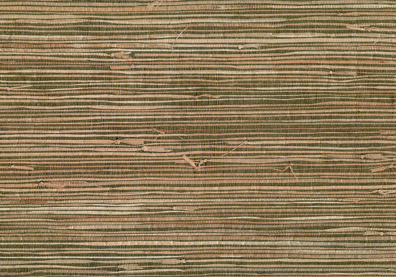 Mai Khaki Grasscloth Wallpaper image number 0