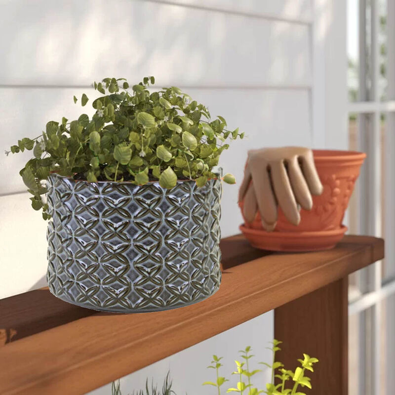 Decorative Pot (Set of 2) &ndash; Elegant Plant Pots for Home and Garden Decor