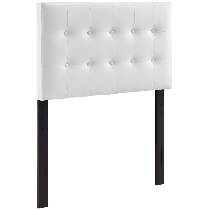 Modway - Emily Twin Upholstered Vinyl Headboard
