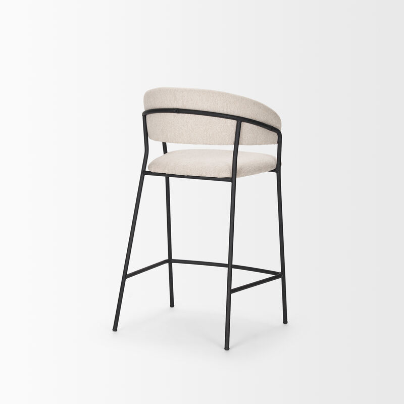 Carolyn Fabric Seat Stool