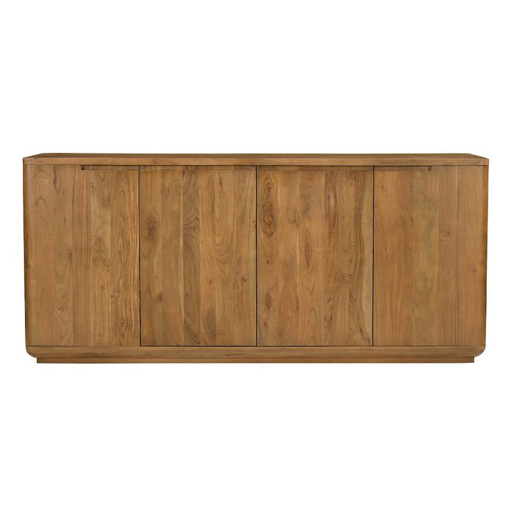Alex Hamilton Bernard 4-Door Sideboard in Acacia Tan