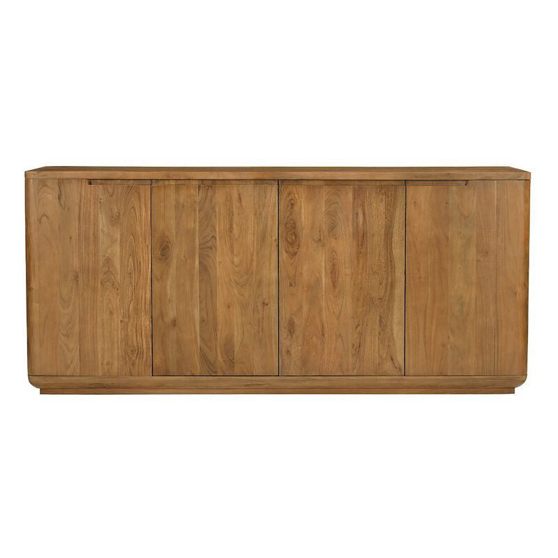 Alex Hamilton Bernard 4-Door Sideboard in Acacia Tan