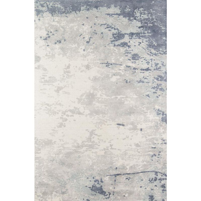 Momeni Casual Rectangle Area Rug, Blue, 5' X 7'6