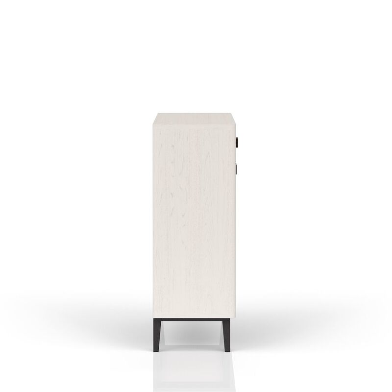 I Home Furnishings Elements Bar Cabinet - In Vanilla Finish